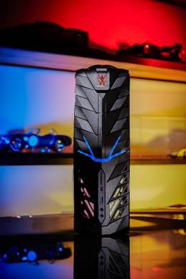 最強電競裝備登場 Acer宏碁Predator掠奪者G1游戲主機美圖賞(圖1) 說明: C:\Users\weiba\AppData\Local\Microsoft\Windows\INetCacheContent.Word\g1美拍02.jpg