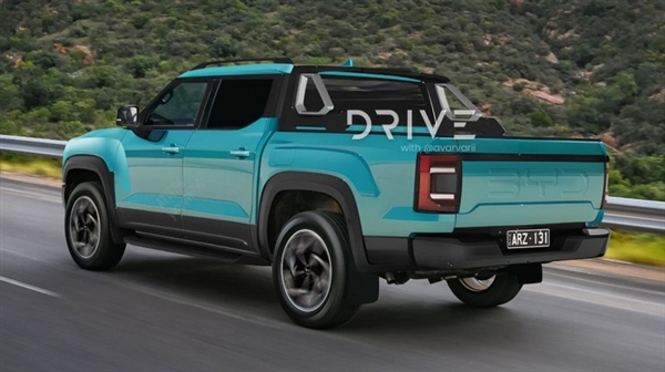 長城大敵再臨！比亞迪皮卡低偽實車曝光：方正硬朗美系范兒十足