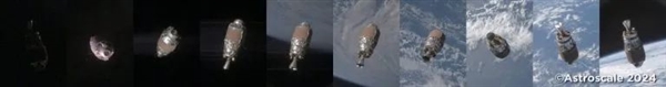 日本航天空前壯舉！小衛星繞著廢棄火箭飛了三次