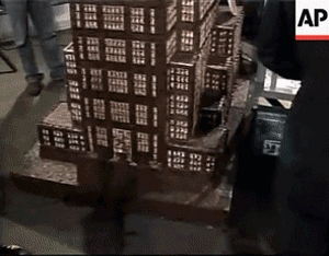 日本老哥還原羅馬角斗場(chǎng)：每塊石頭都很好吃！