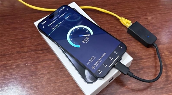 這方法絕了！iPhone 15 Pro網速超過800 Mbps：看齊華為Mate 60 Pro