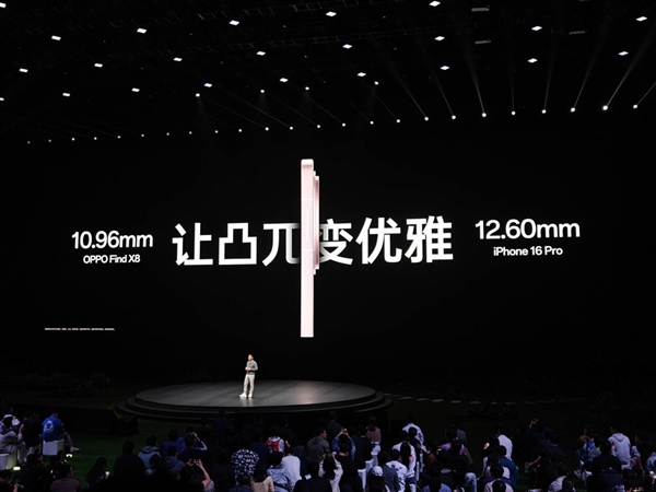 比iPhone 16 Pro更薄!OPPO Find X8讓影像旗艦的厚度進入7字頭(圖2) 比iPhone 16 Pro更薄!OPPO Find X8讓影像旗艦的厚度進入7字頭