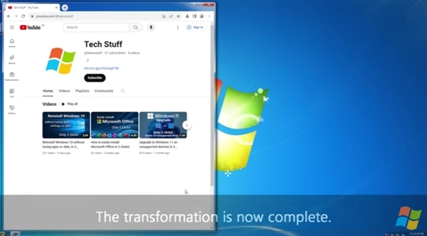 一個命令行 讓你的Windows 10/11重回Windows 7